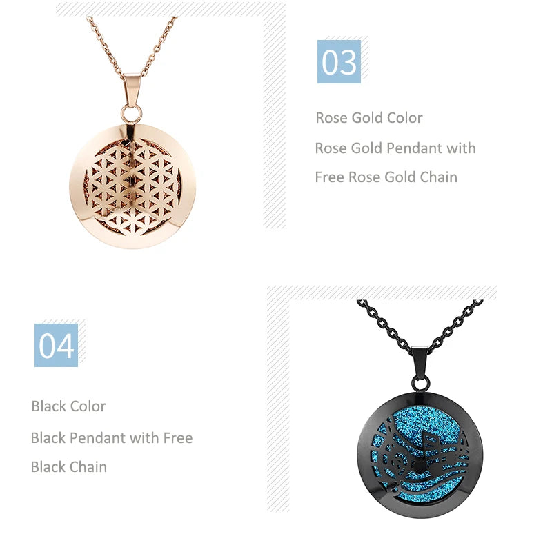 Aromatherapy Essential Oil Diffuser Locket