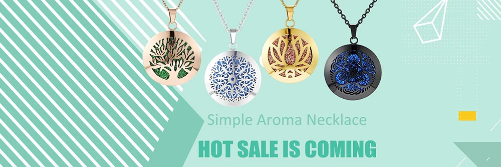 Aromatherapy Essential Oil Diffuser Locket