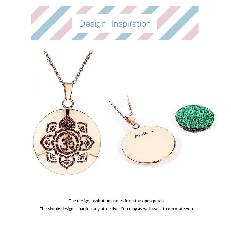 Aromatherapy Essential Oil Diffuser Locket