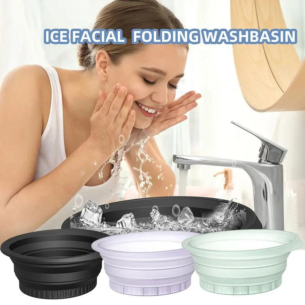 Folding Washbasin for Ice Facials