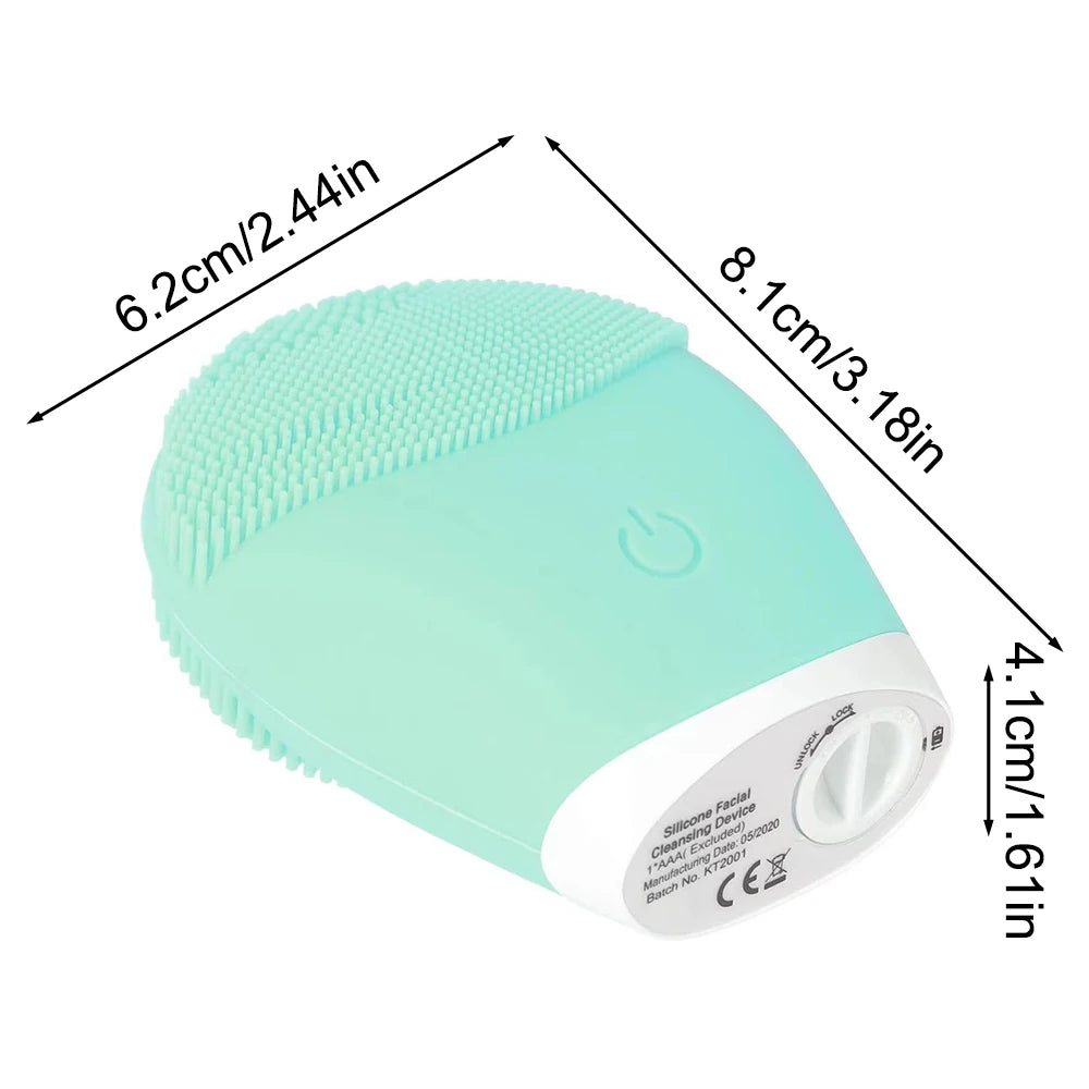 2-in-1 Silicone Face Brush & Agitator