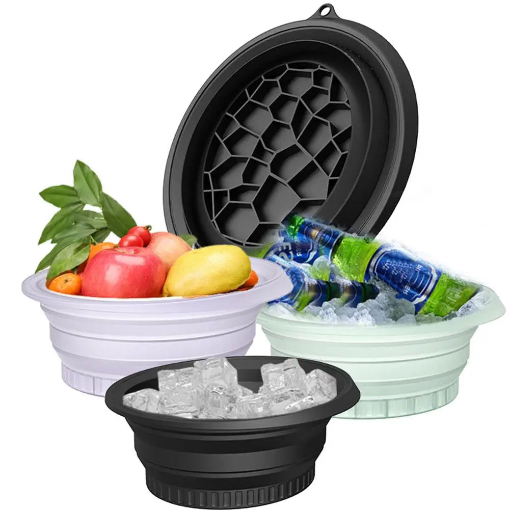 Folding Washbasin for Ice Facials