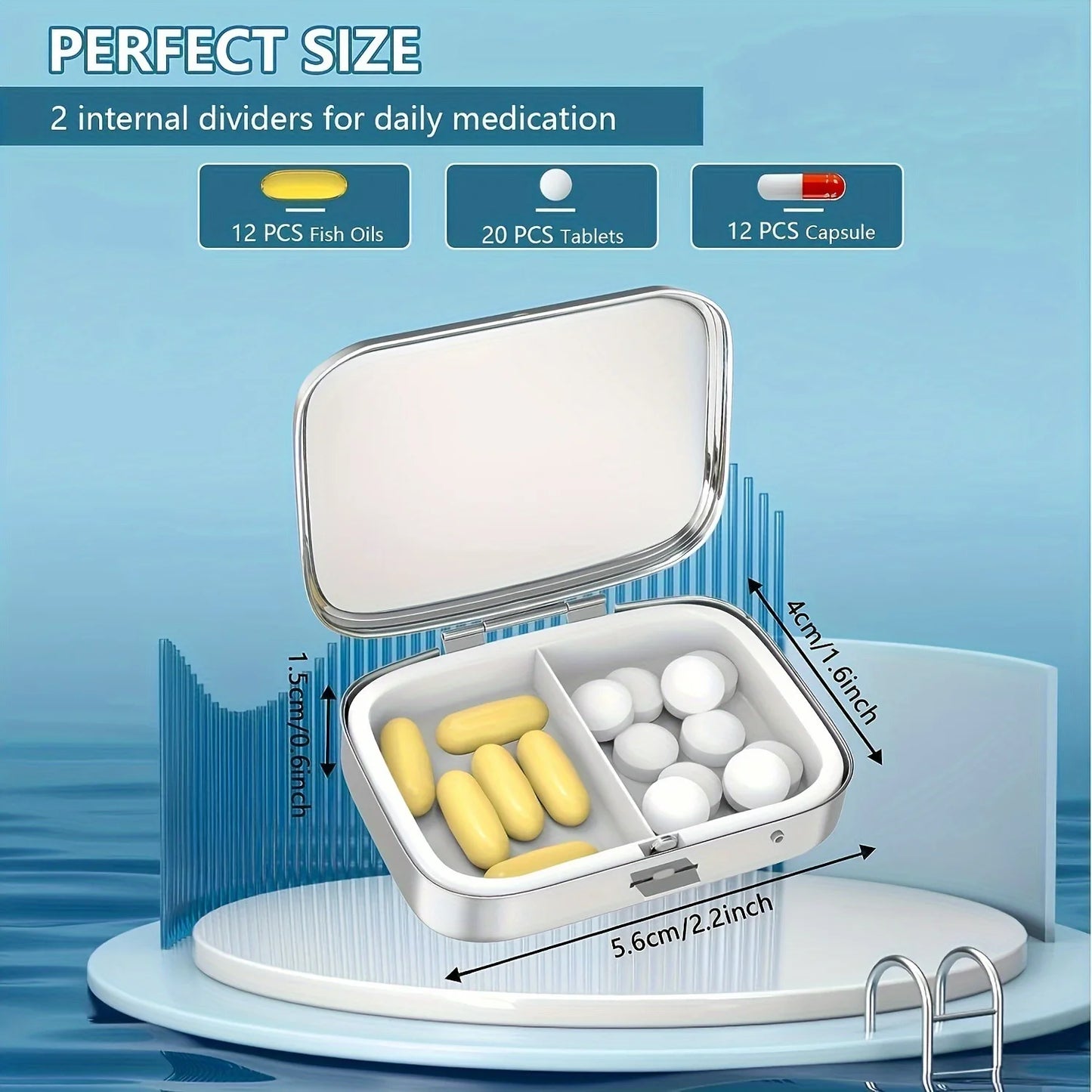 Portable Medicine Organizer