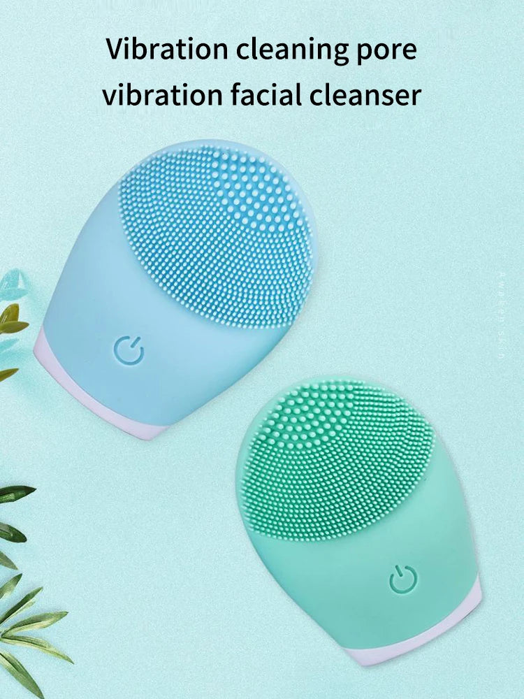 2-in-1 Silicone Face Brush & Agitator