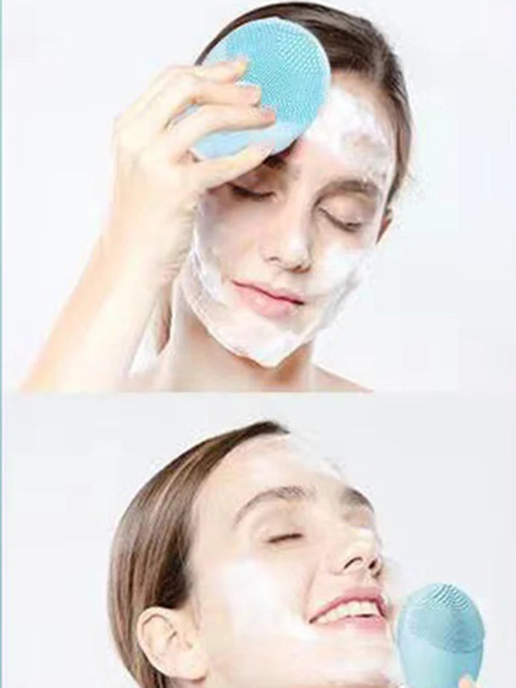 2-in-1 Silicone Face Brush & Agitator