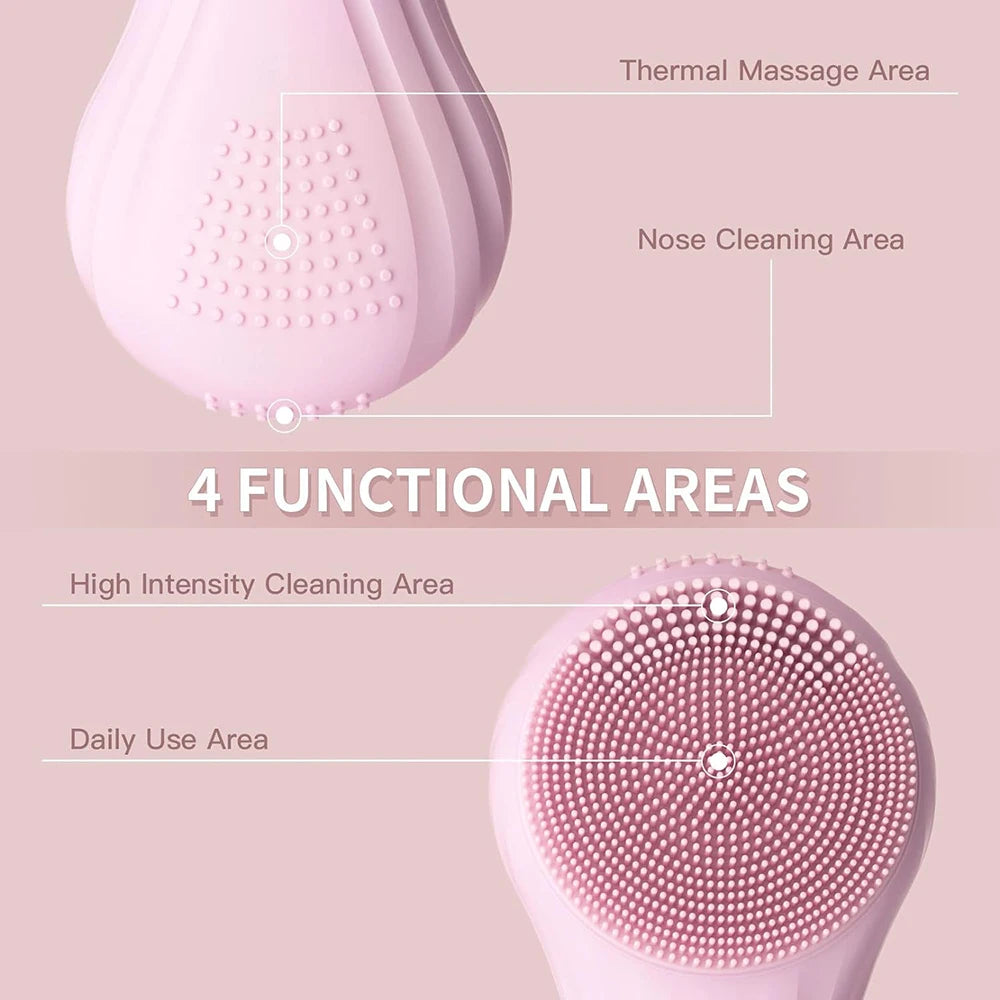 Sonic Waterproof Rechargeable Exfoliating Scrubber