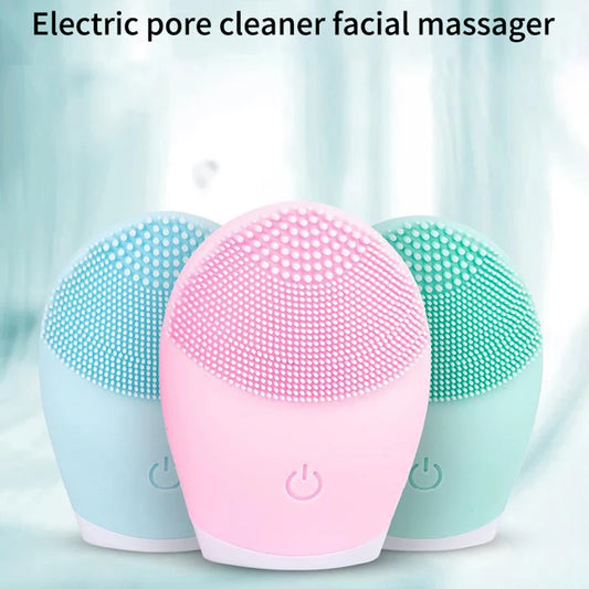 2-in-1 Silicone Face Brush & Agitator