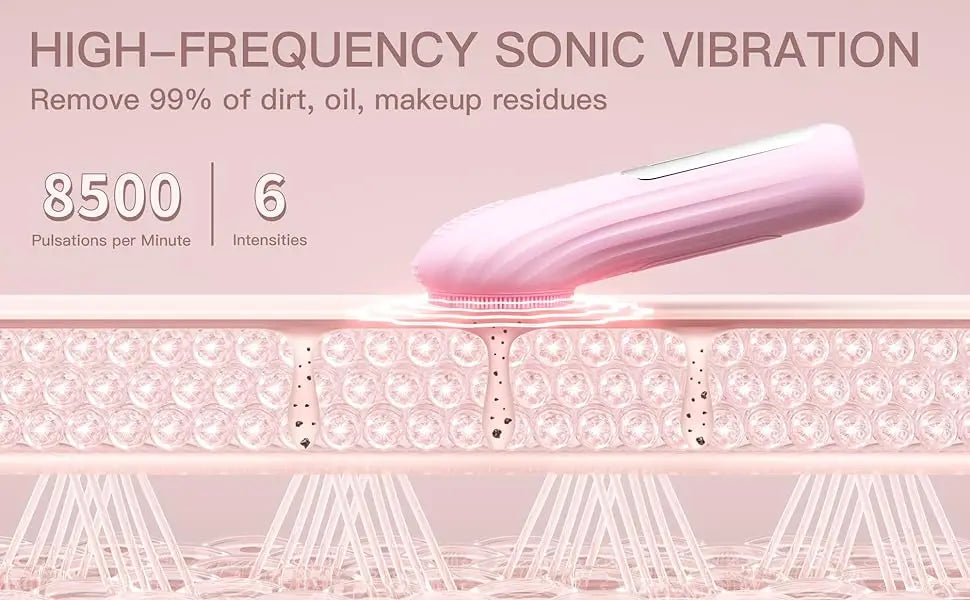 Sonic Waterproof Rechargeable Exfoliating Scrubber