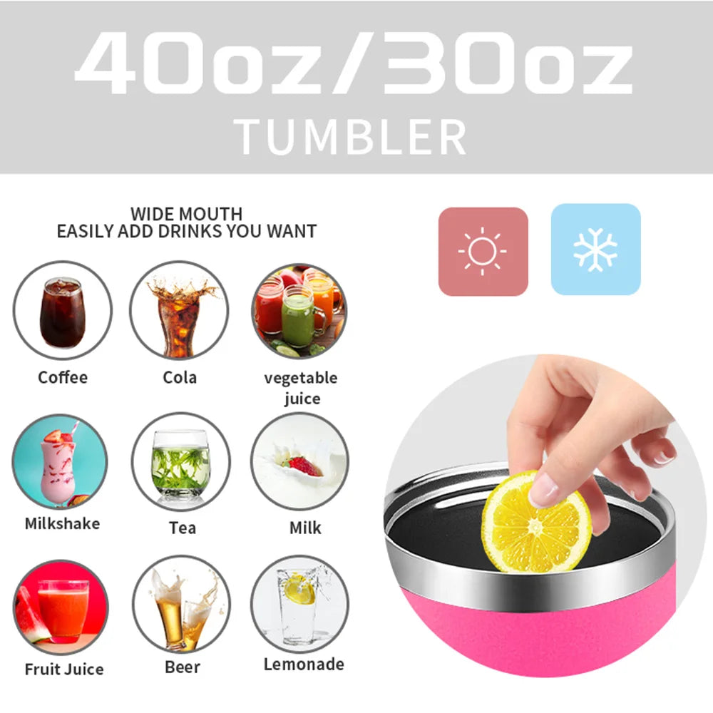 30oz/40OZ Stainless Steel Tumbler