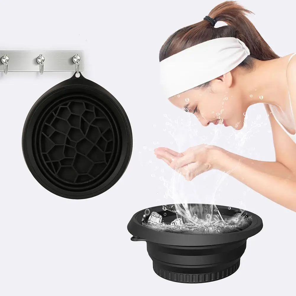 Folding Washbasin for Ice Facials