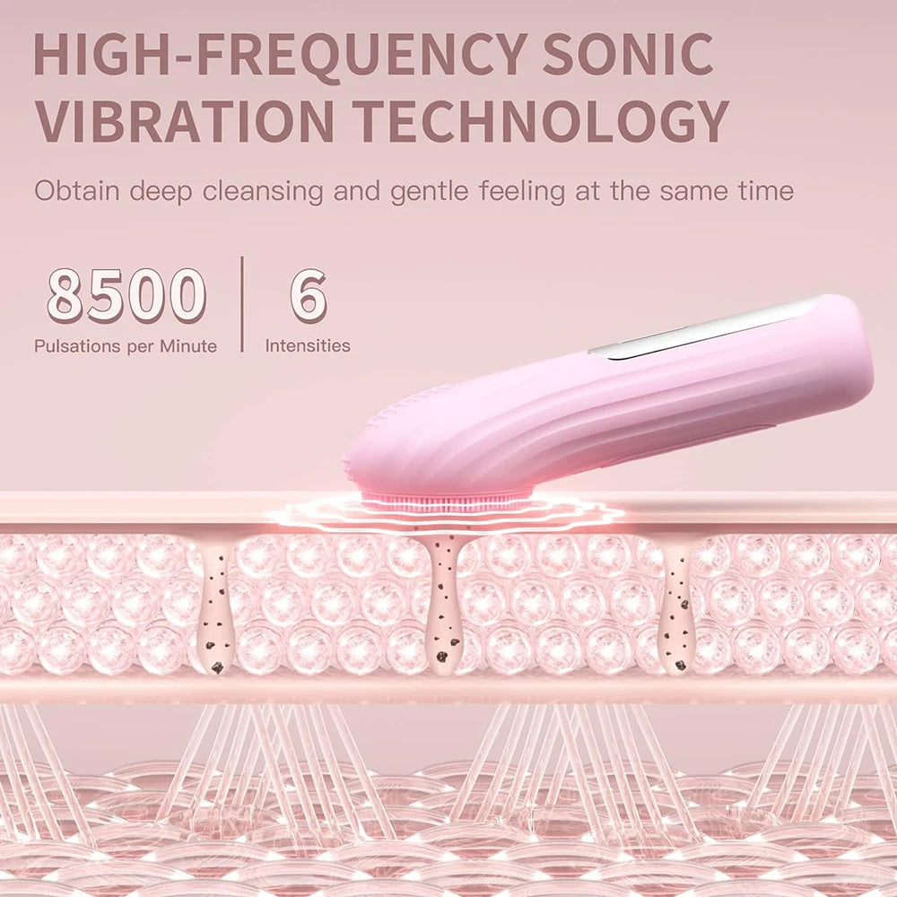 Sonic Waterproof Rechargeable Exfoliating Scrubber